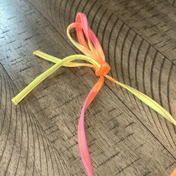 Groovy ☮️ Neon TieDyeSoft to touch Halter Romper 🏖️🚢 for play 🛝 night or day - Picture 5 of 17